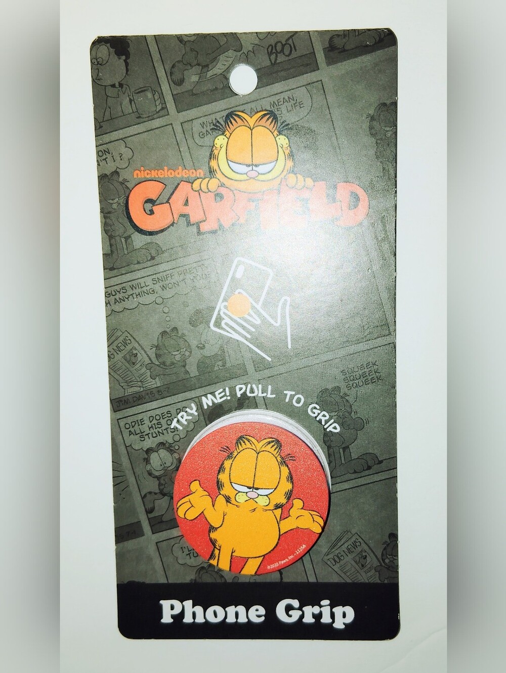 Nickelodeon Garfield The Cat Phone Grip New